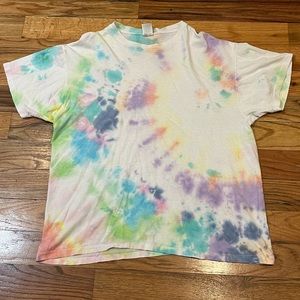 Vintage Hanes Tie Dye Single Stitch XLarge